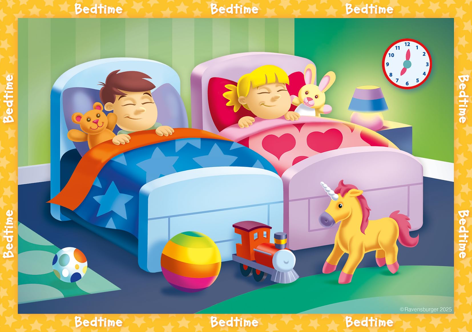 Ravensburger What's The Time, My First Jigsaw Puzzles for Kids Age 2 Years Up (24 Months), 6, 8, 10, 12 Pieces - Image 2