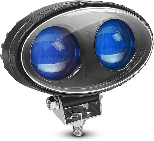 Miniatura 10 de LY8 Luz LED de seguridad para carretilla elevadora de 30 W, paquete de 2 luces de advertencia rojas Warehous 10-80 V CC (2 unidades, 30 W rojo)