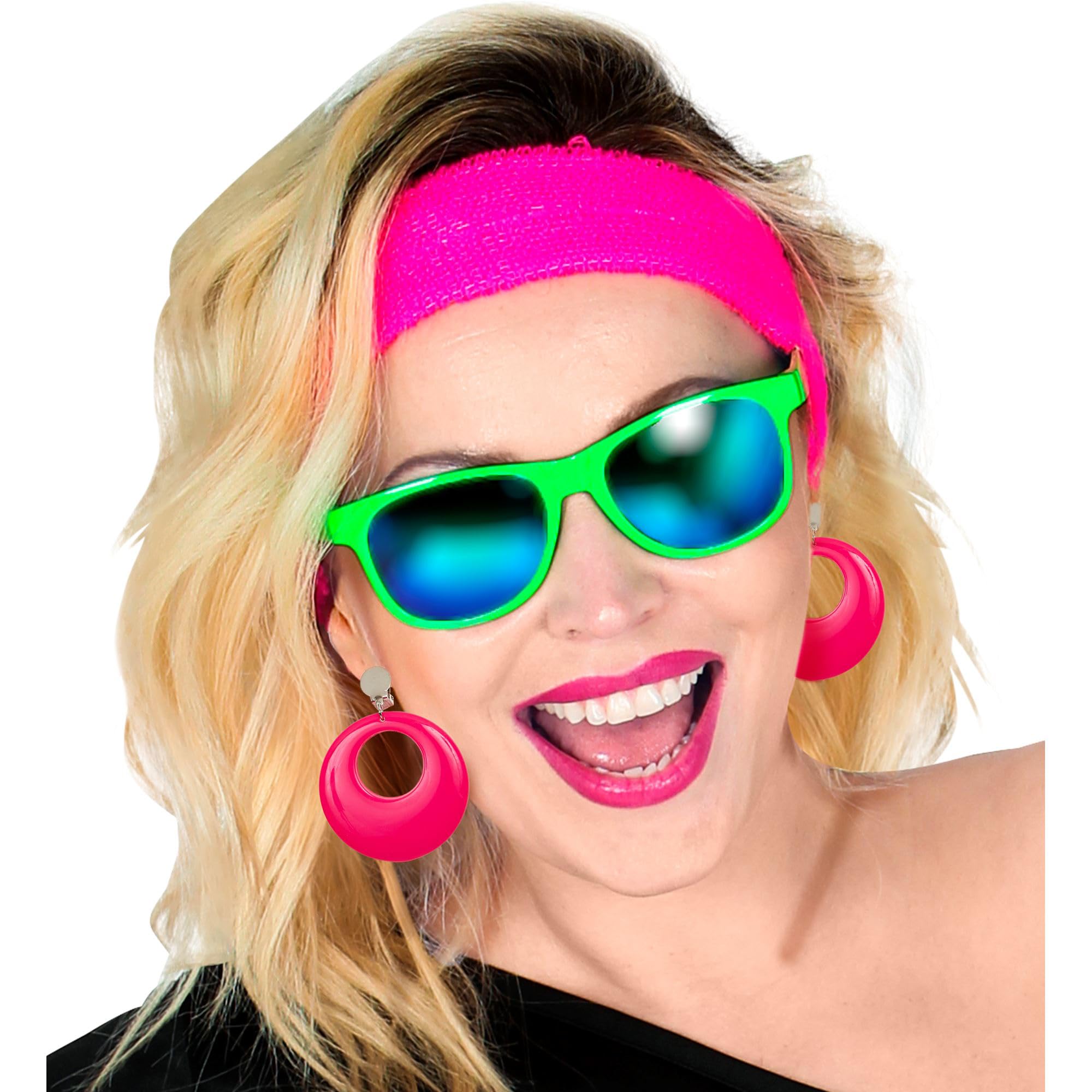 W WIDMANN MILANO Party Fashion - kolczyki, neonowe kolory, biżuteria, na imprezę tematyczną w stylu lat 80.