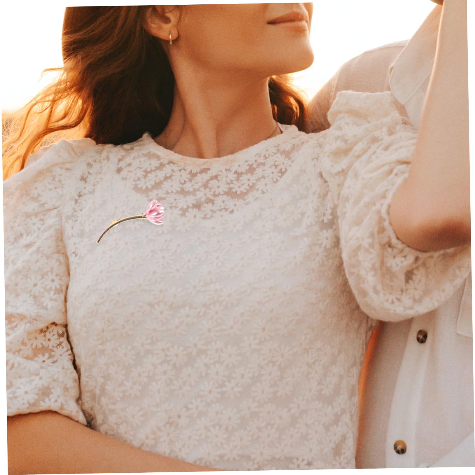 Broches con Forma de Flor de Lirio dormilona, Elegantes y Modernos, Ideales para la Solapa de la Mujer.