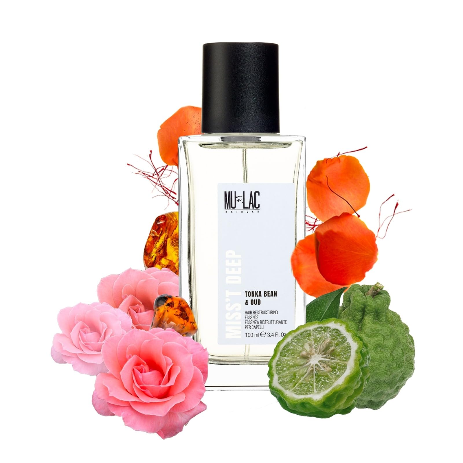 Mulac Cosmetics MISS'T DEEP Essenza Ristrutturante per i Capelli 100 ml