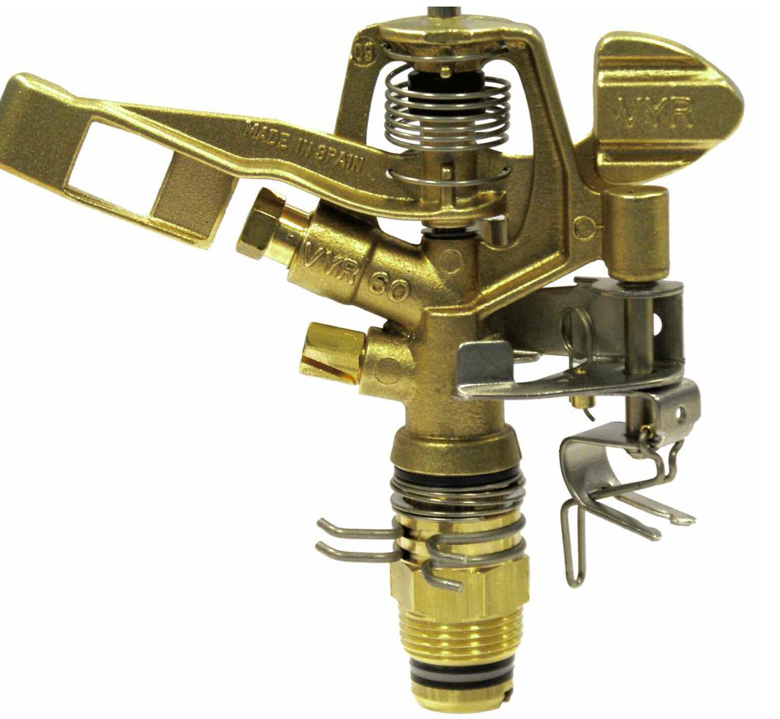 VYRSA VYR 60 - Regolatore a leva basculante, 3/4" AG, modello parziale e completamente circolare su picchetto