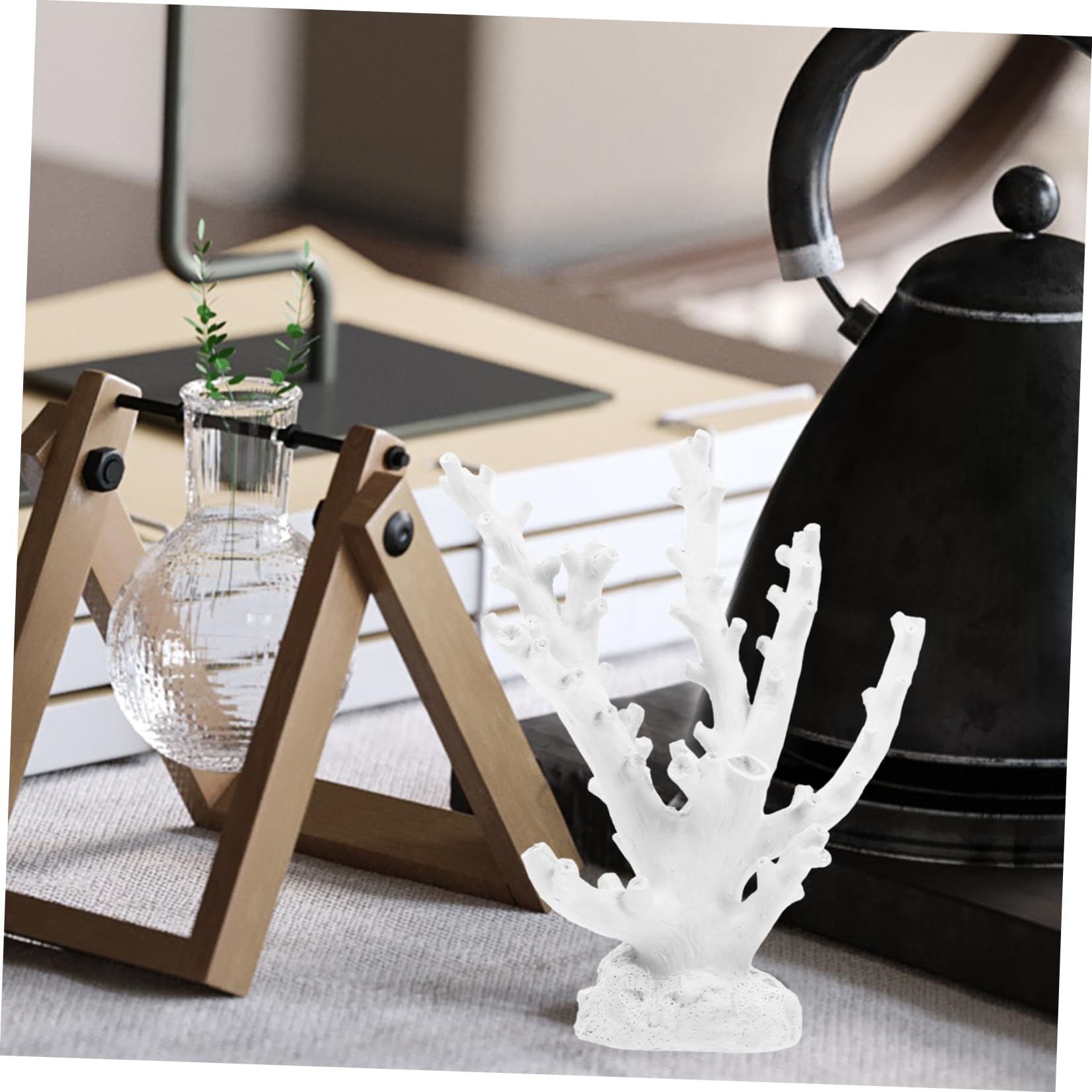 TOPBATHY Statua di Corallo in Resina in Stile Decorazione per Acquario Ornamento di Corallo Accessori per Acquari Forniture per Acquari