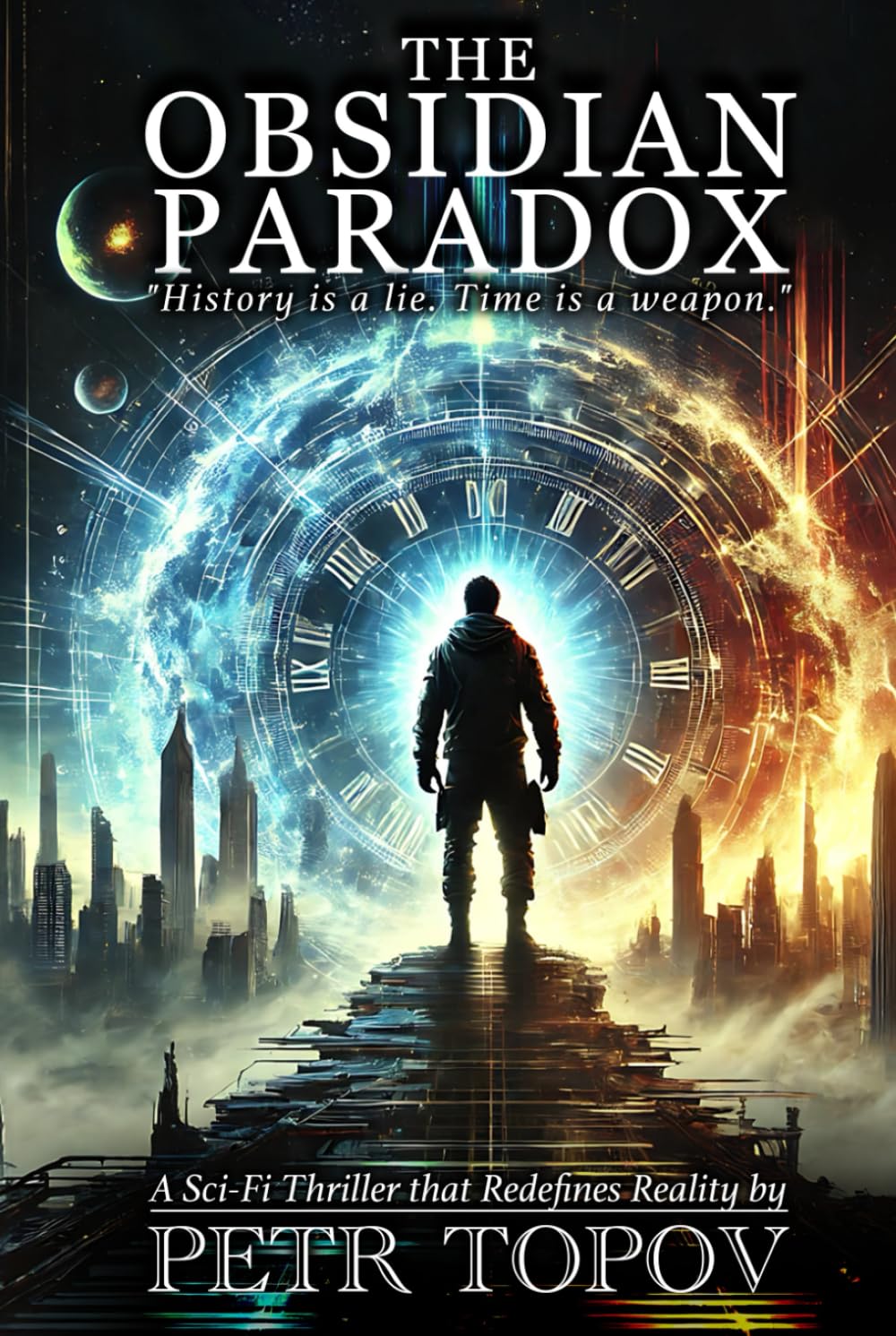 The Obsidian Paradox: "A mind-bending thriller that combines Dark Matter and Inception with the mystery of The Matrix."