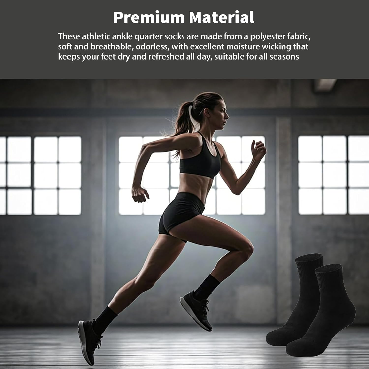 110 Pairs Bulk Mens Socks Casual Moisture Wicking Sports Ankle Socks for Women Men Adult Homeless Unisex