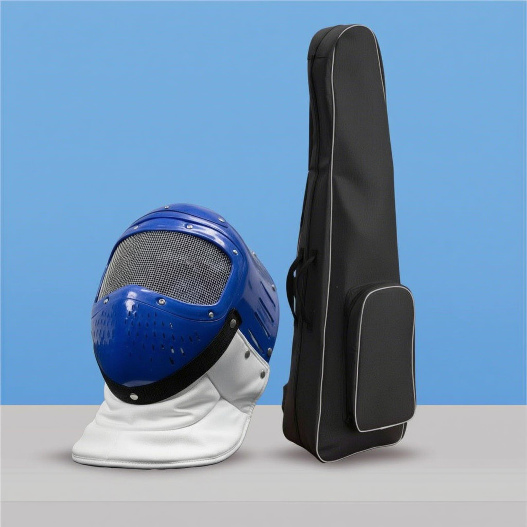rockible Casco Da Scherma per Bambini, Leggero, Resistente Alle Forature, Attrezzatura per Allenamento per Bambini, Zaino, Resistente All'abrasione, Cinghi