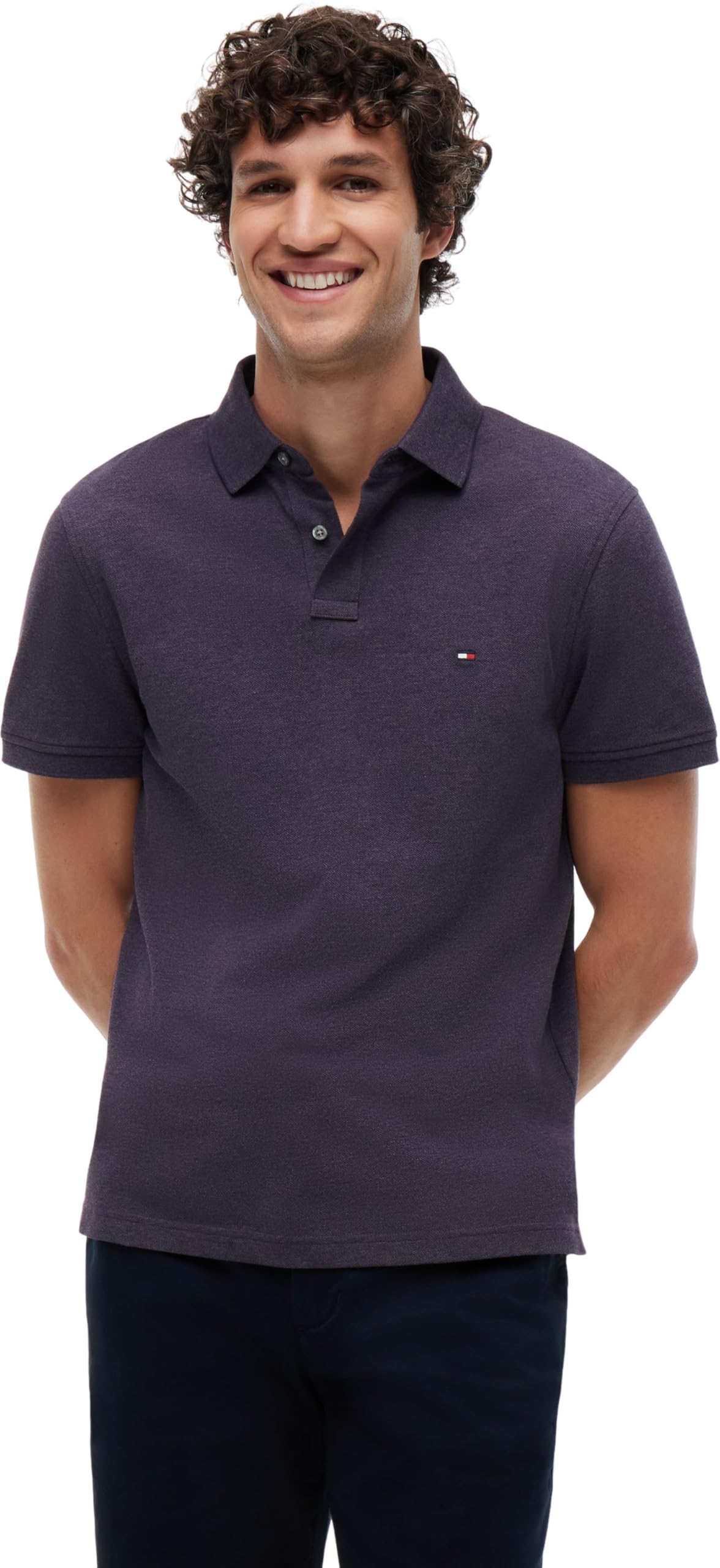 Tommy Hilfiger Herren Poloshirt Kurzarm 1985 Regular Fit