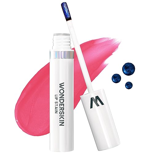Miniatura 40 de Wonderskin Wonder Blading - Juego de tintes labiales, tinte labial Peel and Reveal, no mancha, tinte labial rosa de larga duración, tinte labial que