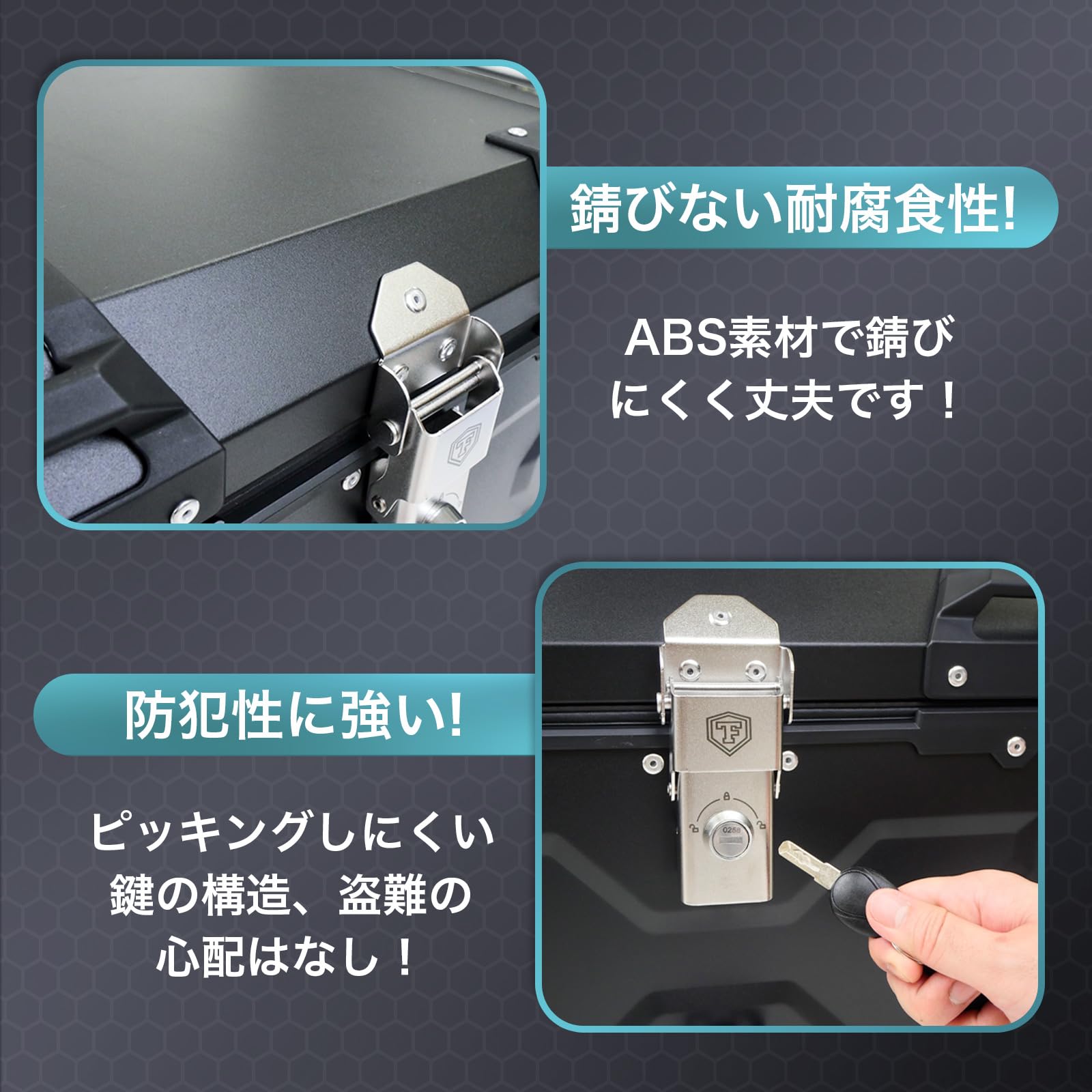 Amazon | 【シリーズ累計100,000個突破！】 リアボックス トップケース