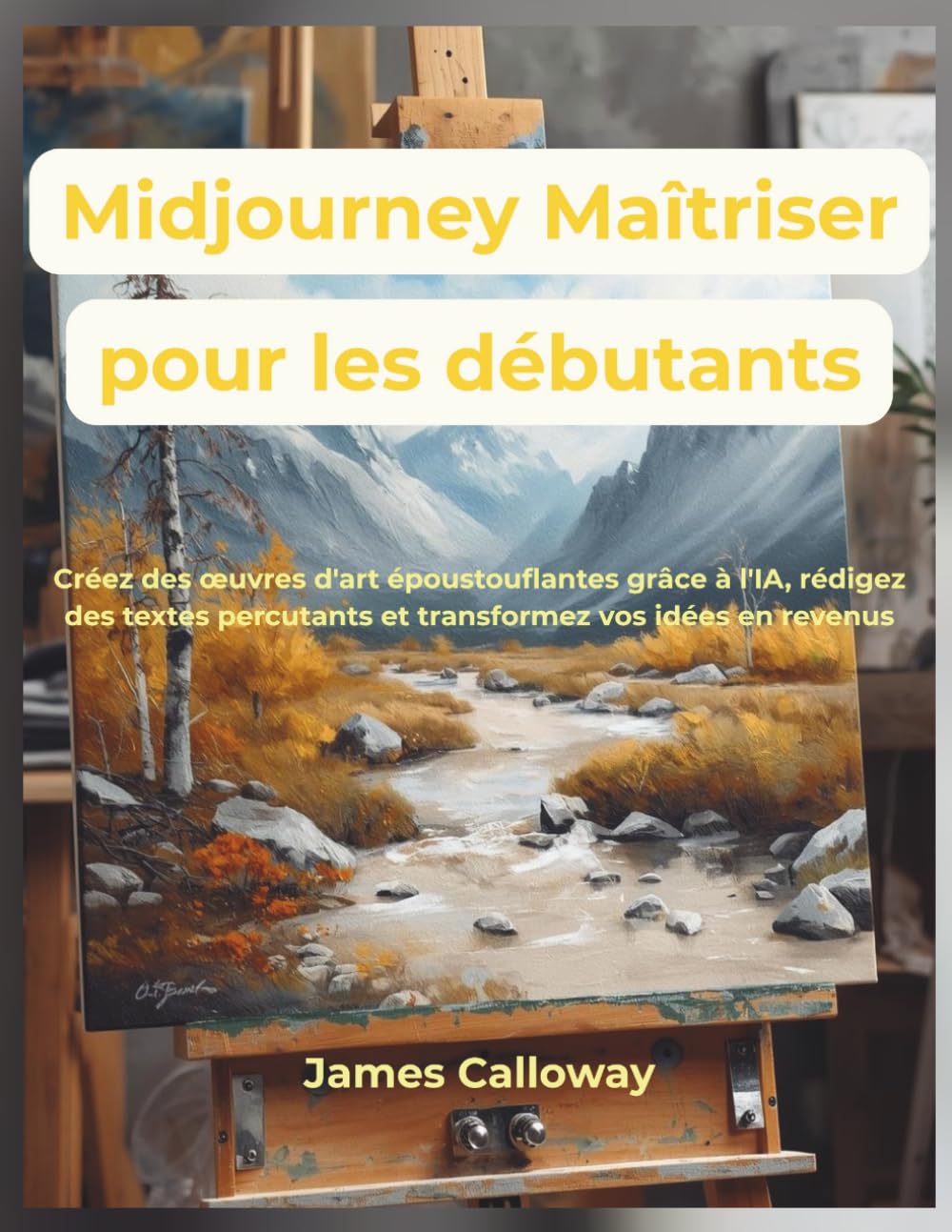 Midjourney Maîtriser pour les débutants: Créez des œuvres d'art époustouflantes grâce à l'IA, rédigez des textes percutants et transformez vos idées en revenus