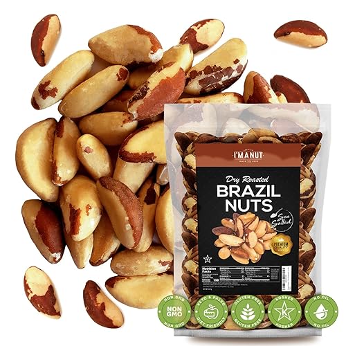 Vista 33 de Nueces crudas de Brasil de 32 onzas (2 libras) Distintas y superiores a las naturales y crudas Sin PPO Sin OMG Apto para veganos