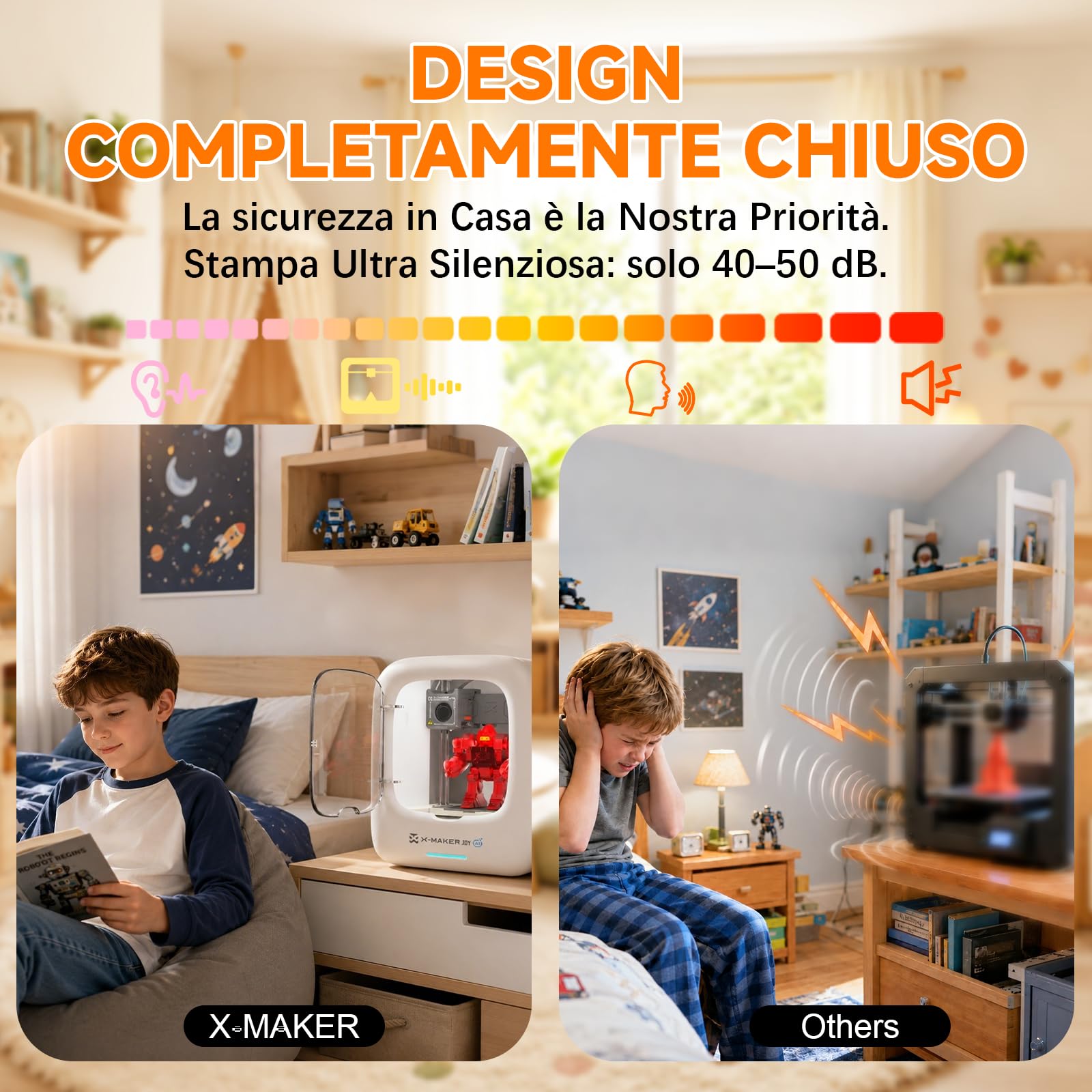 Impresora 3D para niños impulsada por IA, aplicación de diseño por IA, extensa colección de Plantillas de Juguetes 3D, con más de 16 módulos Mini de diseño 3D, X-Maker Joy AI+