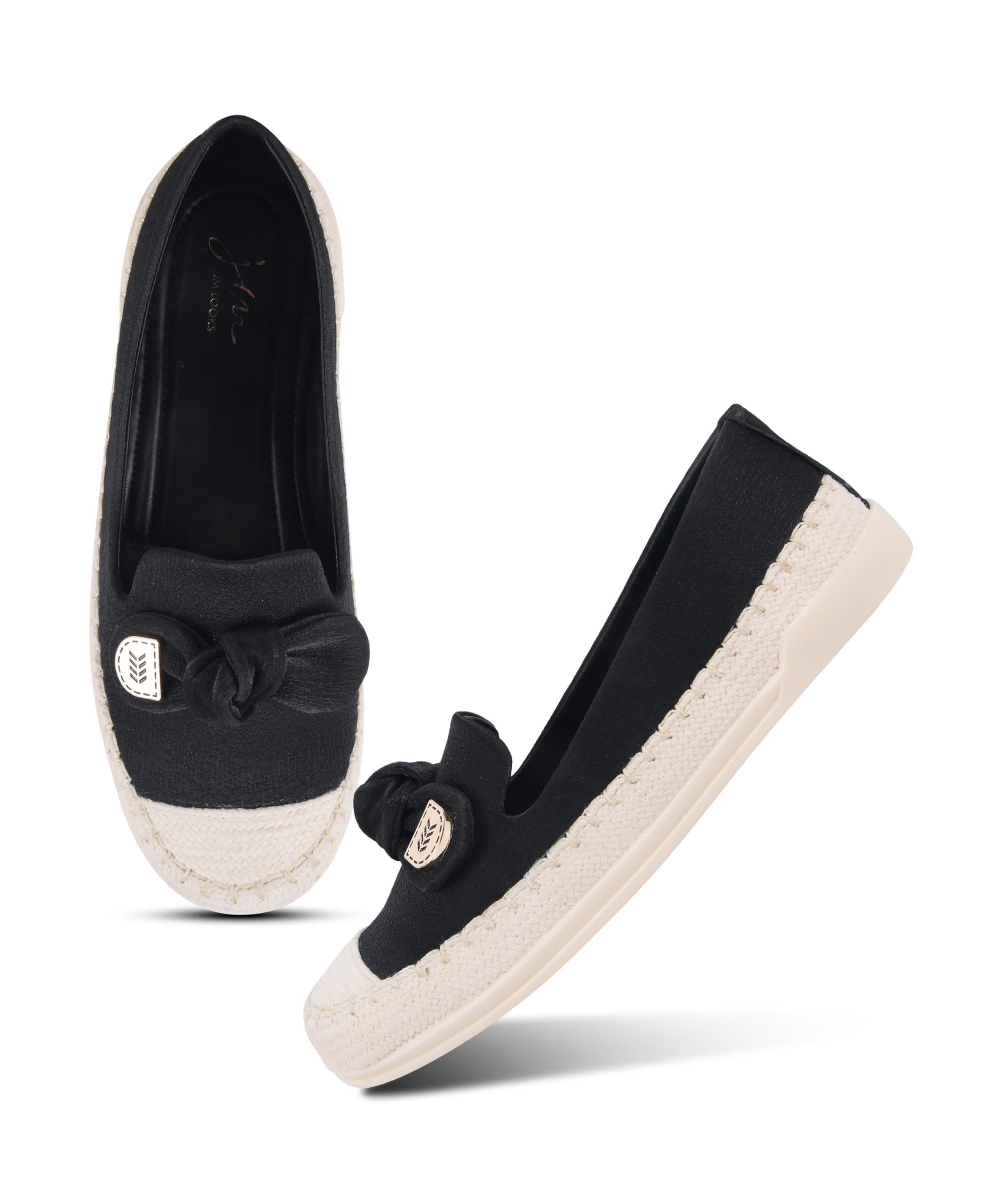 Comfort Slip-On Loafers for Women Casual Everyday Espadrille Style