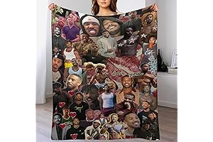 Irresistible Comfort with Michael B. Jordan Flannel Blanket