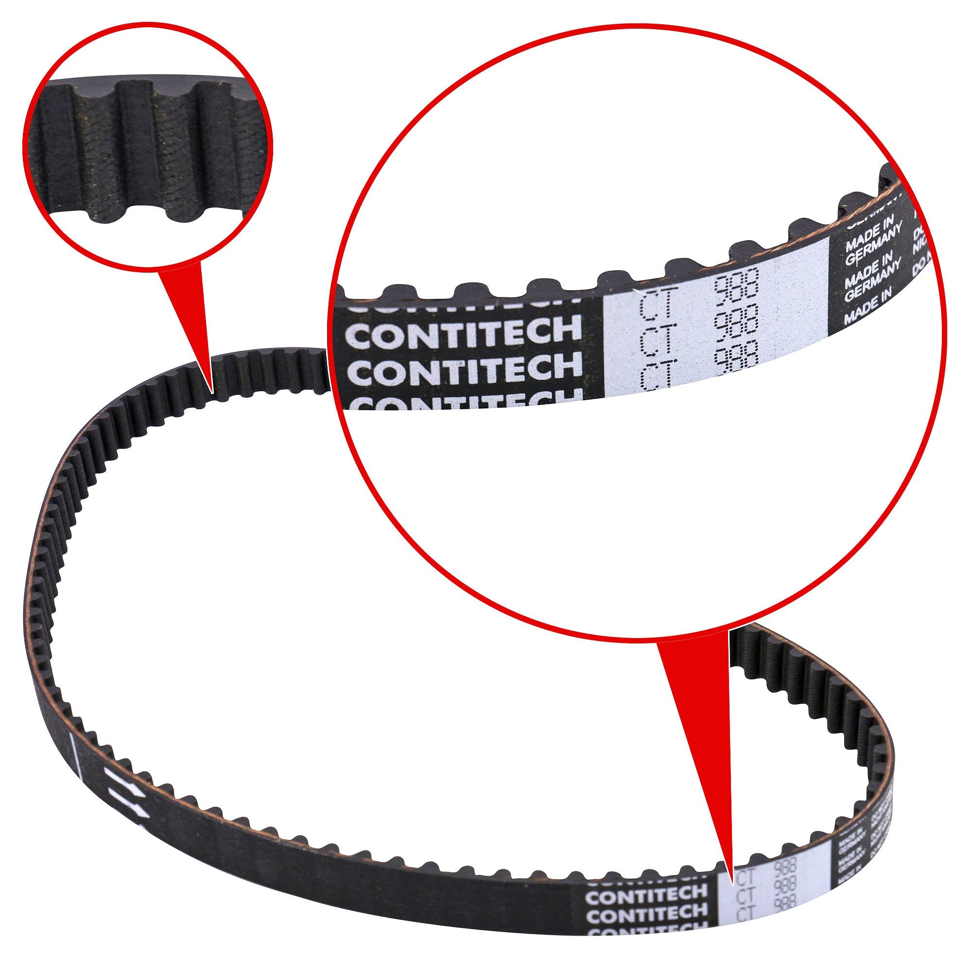 CONTITECH CT988WP2 Pompa acqua + Kit cinghie dentate