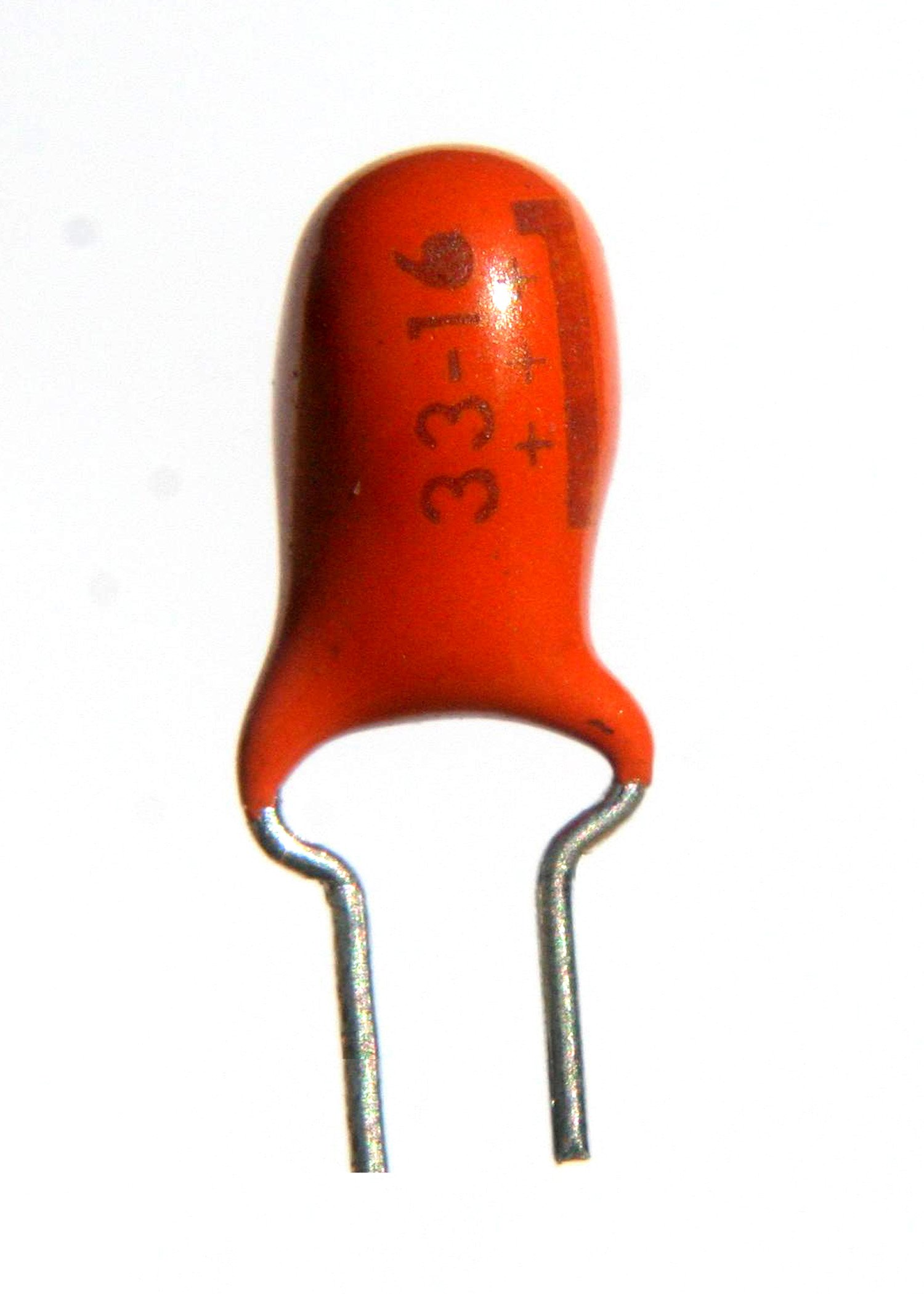 12pcs Sprague Tantalum Radial Capacitor 33uf 16v