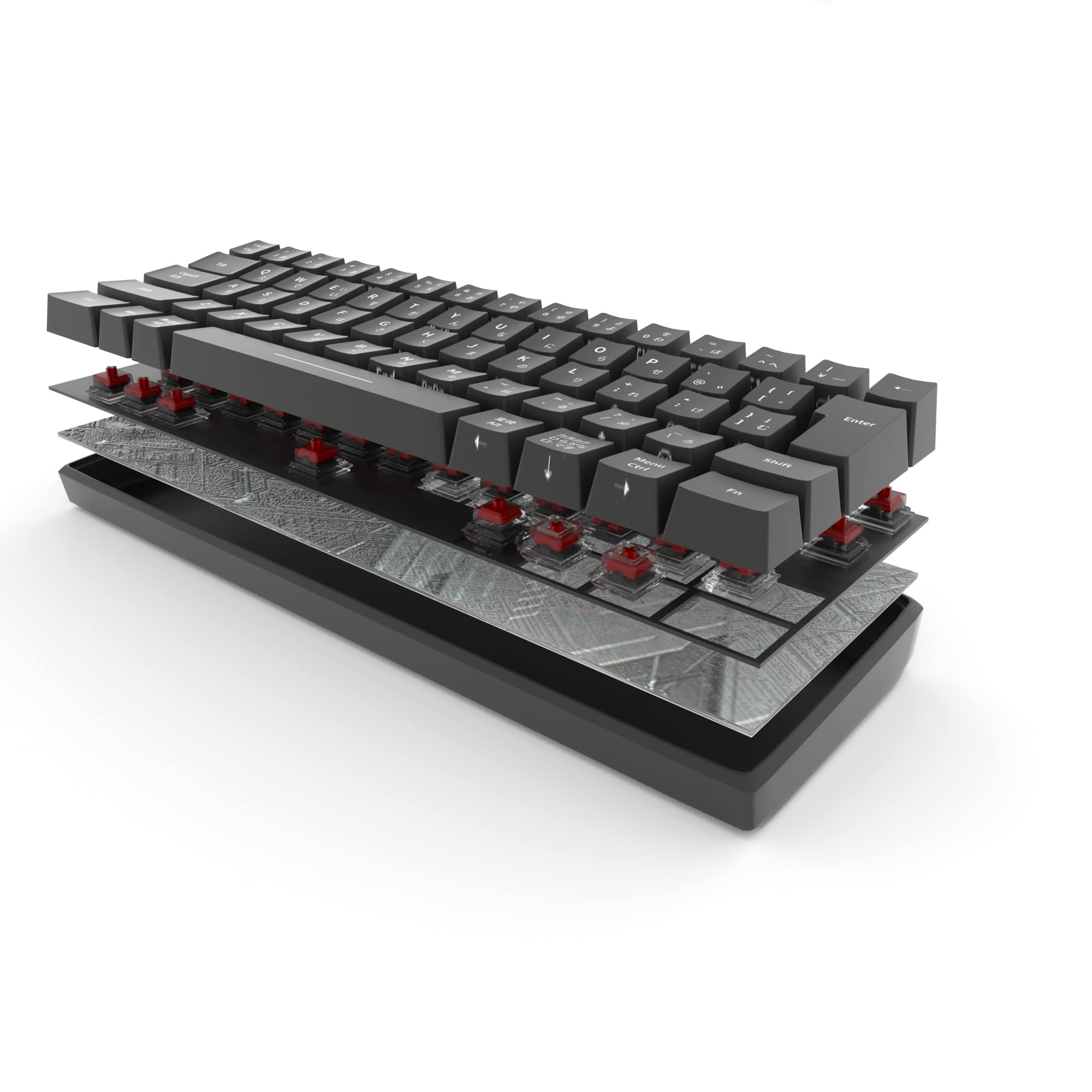Amazon | KIMOCA メカニカルキーボード 日本語配列 キーボード 機械式 