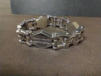 Harley-Davidson ブレスレット Amazon | ハーレーダビッドソン メンズ スチール スカル リンク