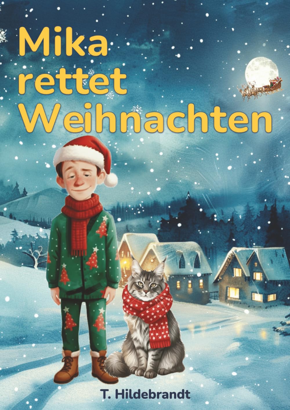 Mika rettet Weihnachten: Eine magische Weihnachtsgeschichte über Mut, Freundschaft und die Kraft, an sich selbst zu glauben. (Meine Weihnachtsgeschichte – personalisiertes Kinderbuch mit Namen)