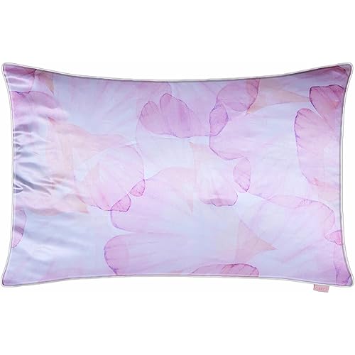 Grace & Company Silky Satin Pillowcase for Hair & Skin, Oeko-Tex Certified Satin Silk Pillowcase with Zipper - Ultra Smooth Pillowcases Standard Size 20”x26” - Arabella