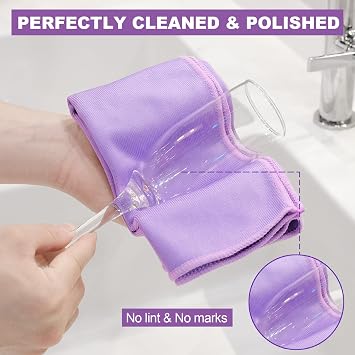 Basic Package - Microfiber 2-Pack Window Cloth. Just Water - Without Leaving Streaks. for Household Enviro Dusting Cleaning Homes, Cars, Bars, Offices. Window Cloth Makes Cleaning a Breeze.