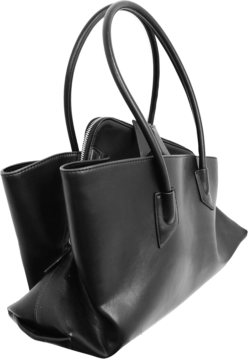 Bevel Edge Suede Large Tote for Women Suede Hobo Bags Retro Shoulder Handbags Purses for Work Travel