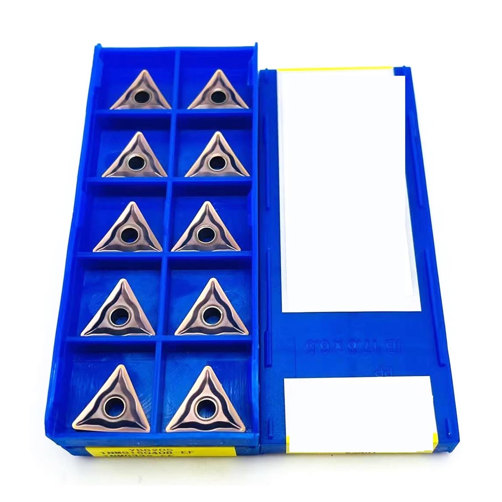 Plaquettes TNMG160408-EF YBG205 en carbure pour tournage de haute précision