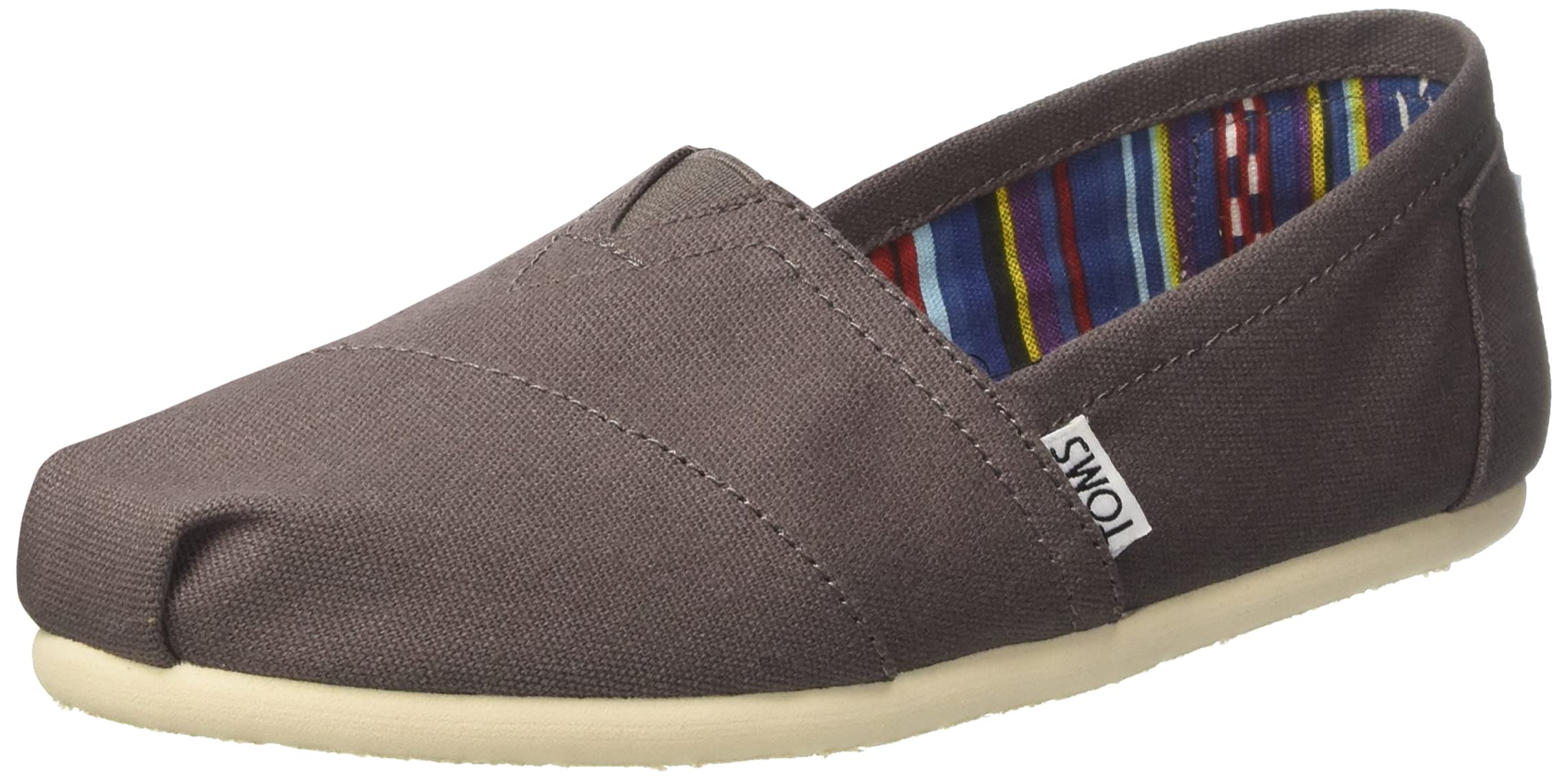 TOMS Women's Alpargata Classic Slip-On Espadrille, Textile Upper