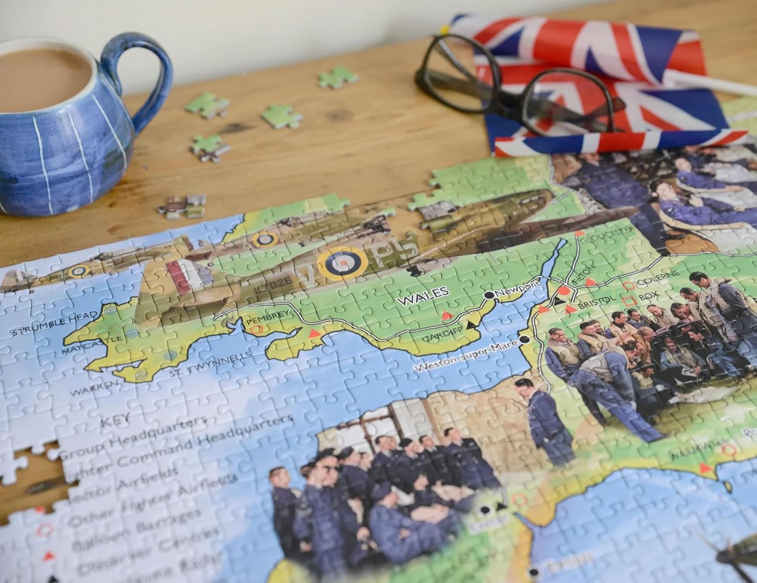 1000 Piece Jigsaw Puzzle to Commemorate 85 Years Since The Battle of Britain with This Exclusive Imperial War Museums Honouring RAF Heroes and WWII History