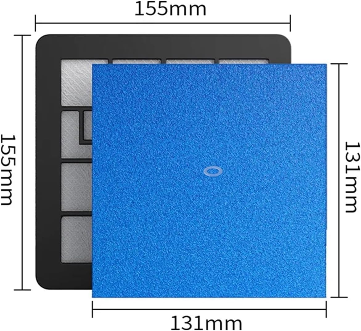 15 Washable Engine Foam Filter Kits Compatible with Philips Power Supply Pro Compact FC9331 / 09FC9332 / 09 FC8010 / 01 Vacuum Cleaner Spare(Color:6 PCS)