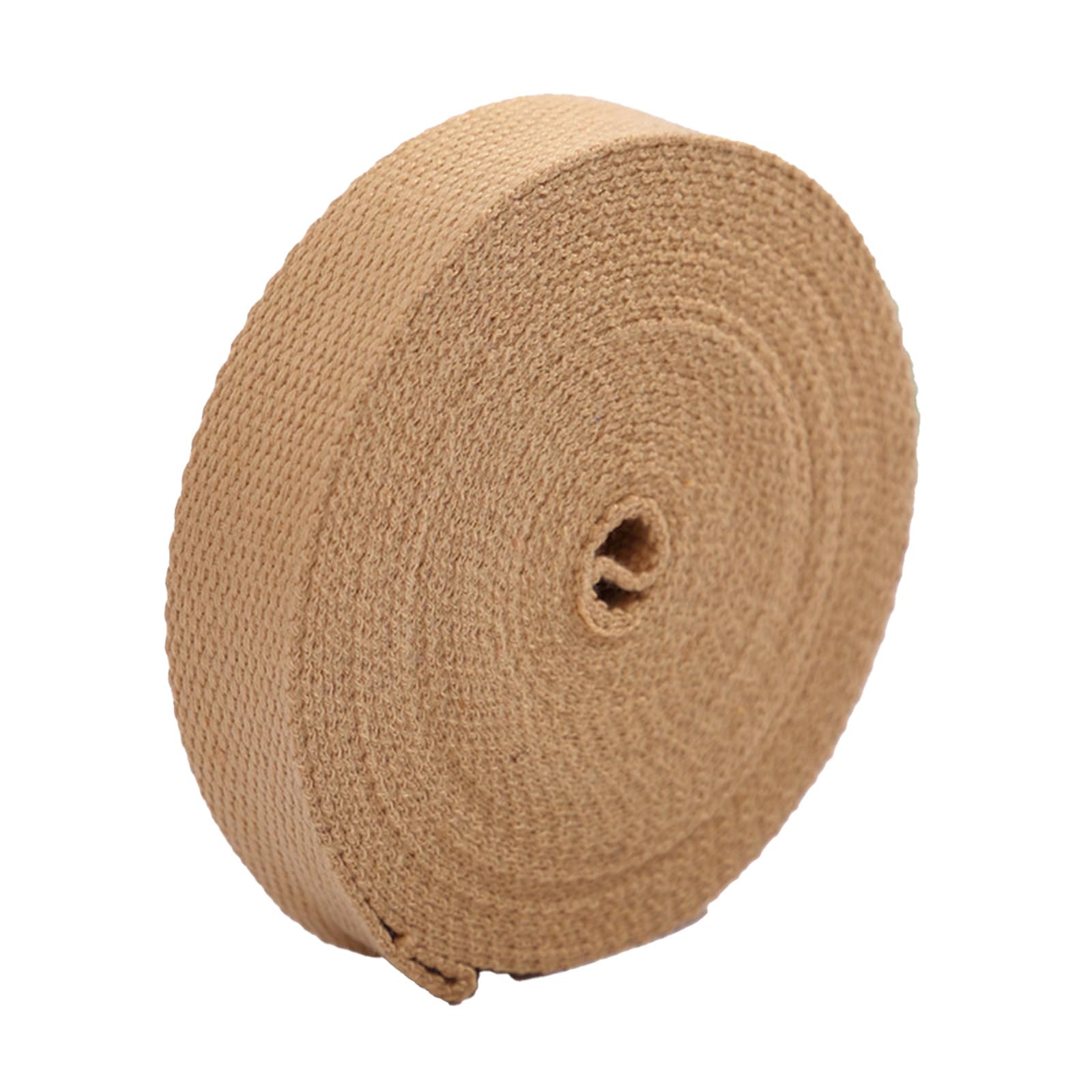 Sangle en coton de 25 mm tressage dense de 45 m pour maroquinerie durable