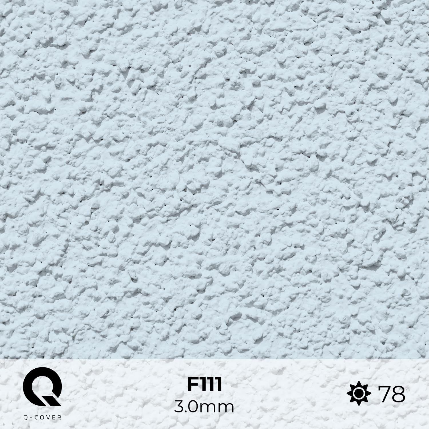 Intonaco In Resina Siliconica Bianco Velato Di Blu F111 7kg 3mm