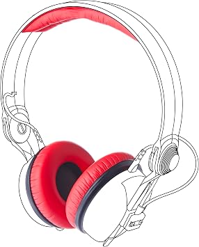 YAXI HD25 Leather Earpads Red