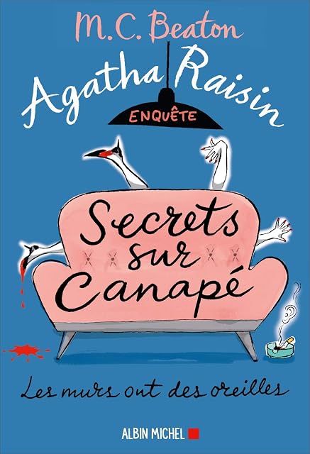 Portada de Agatha Raisin Enquête Volume 26; Secrets Sur Canapé