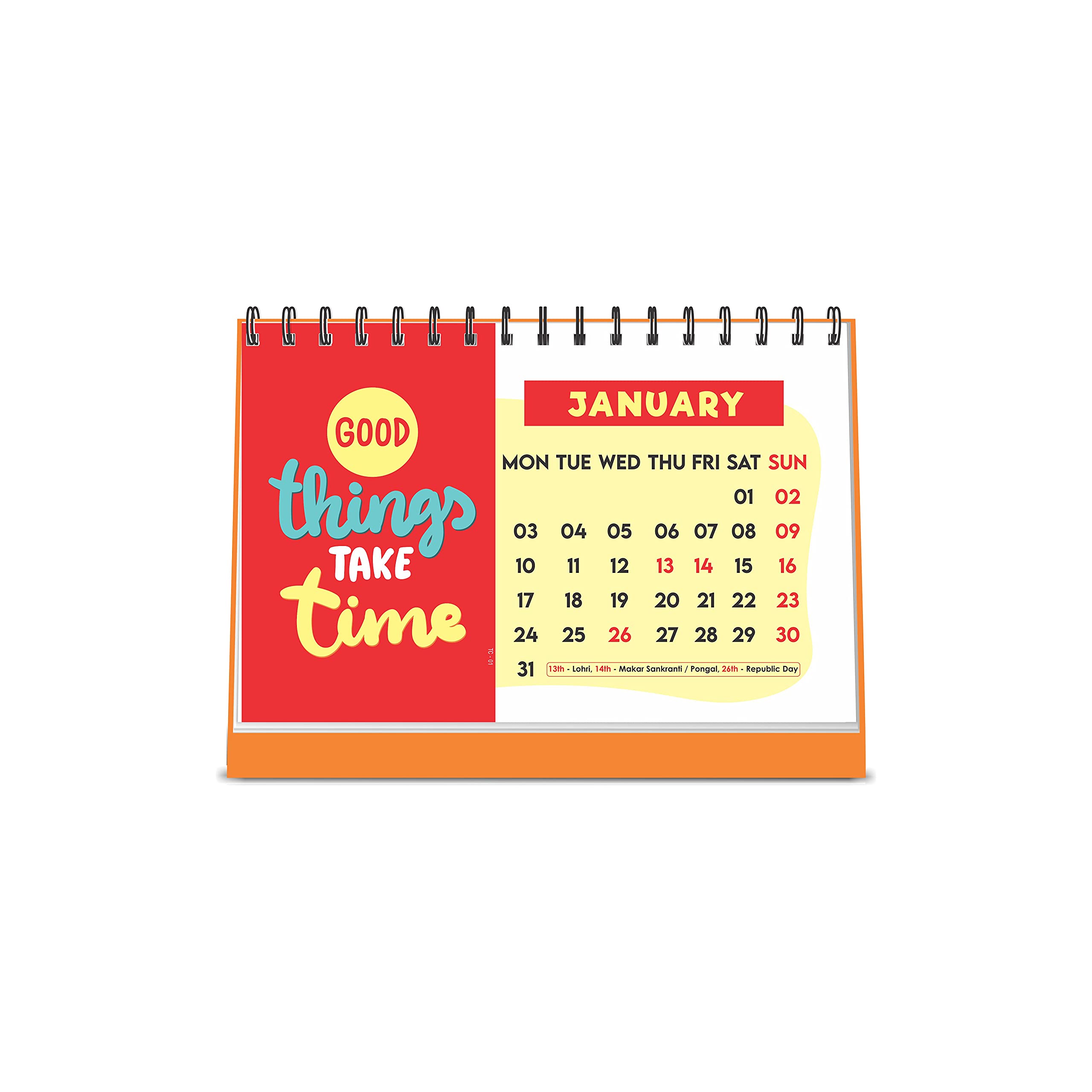 Buy ESCAPER Good Things 2022 Designer Calendar 2022 Desk Motivational