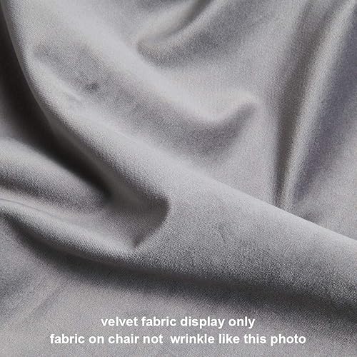 Miniatura 19 de DUHOME Velvet Ottoman, Taburete de tocador de maquillaje, Taburete contemporáneo, Taburete de metal redondo mongol, Taburete de tocador, Taburete