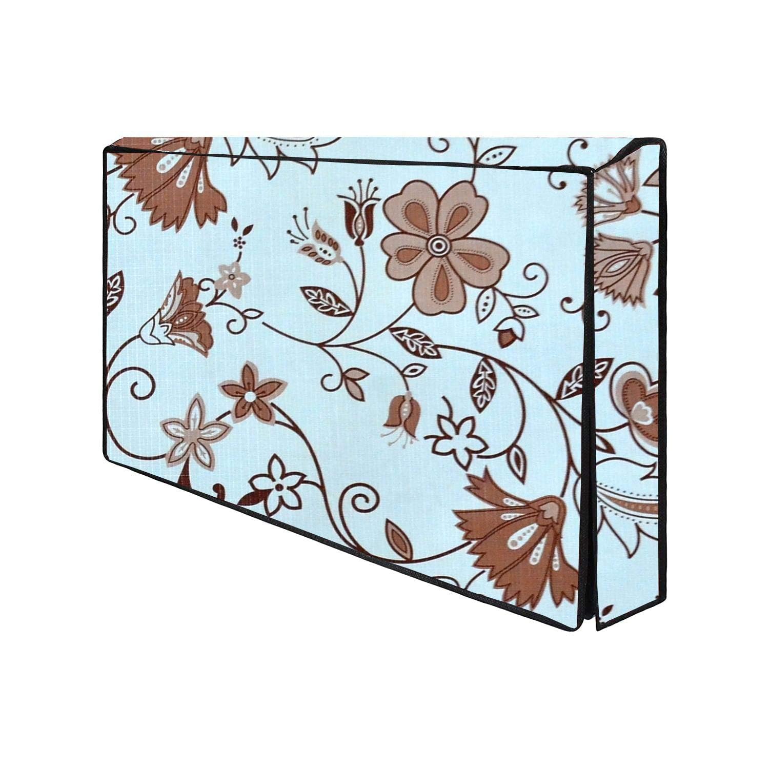 75 Inch LED TV Cover | Waterproof & Dustproof PVC Decorative TV Cover | Scratch Resistant Zip Closure | Easy Clean | Universal Fit for 75” LED/LCD TVs clr32-image-0