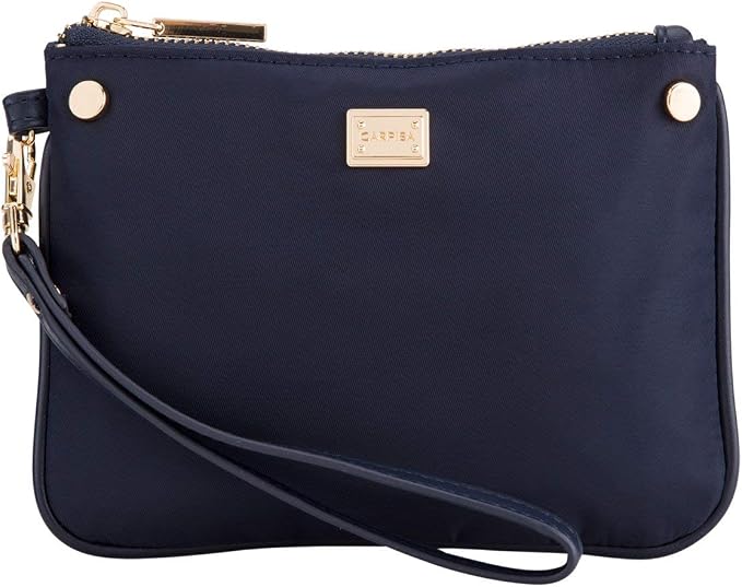 Carpisa® Small clutch bag with handle - Lunda - Blue - : Amazon.de: Shoes \u0026  Bags