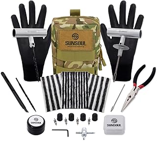 SUNSOUL Heavy Duty Tire Plug Repair Kit