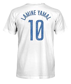 Amazon.com: FC Barcelona Lamine Yamal Premium Cotton T-Shirt