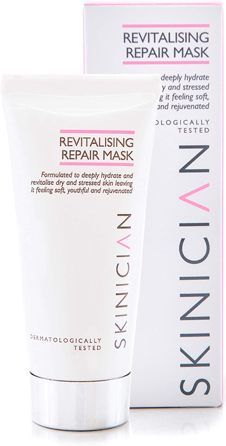 SKINICIAN Revitalising Repair Mask, Hydrating Facial Beauty Mask, Calms & Restores Radiance