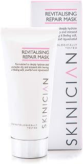 Revitalising Repair Mask - Hydrating Facial Beauty Mask - Calms & Restores Radiance - Soothing Cream Face Mask with Shea Butter - Vegan & Cruelty Free Skincare (50ml)