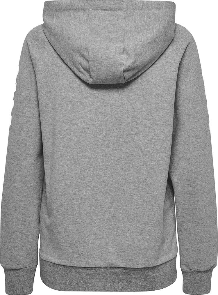 Hummel Pull à capuche, en coton, avec fermeture éclair - Femme
