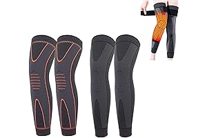 Radiofrequency Herbal Thermal Knee Support, Tourmaline Acupressure Self-Heating Knee Sleeves