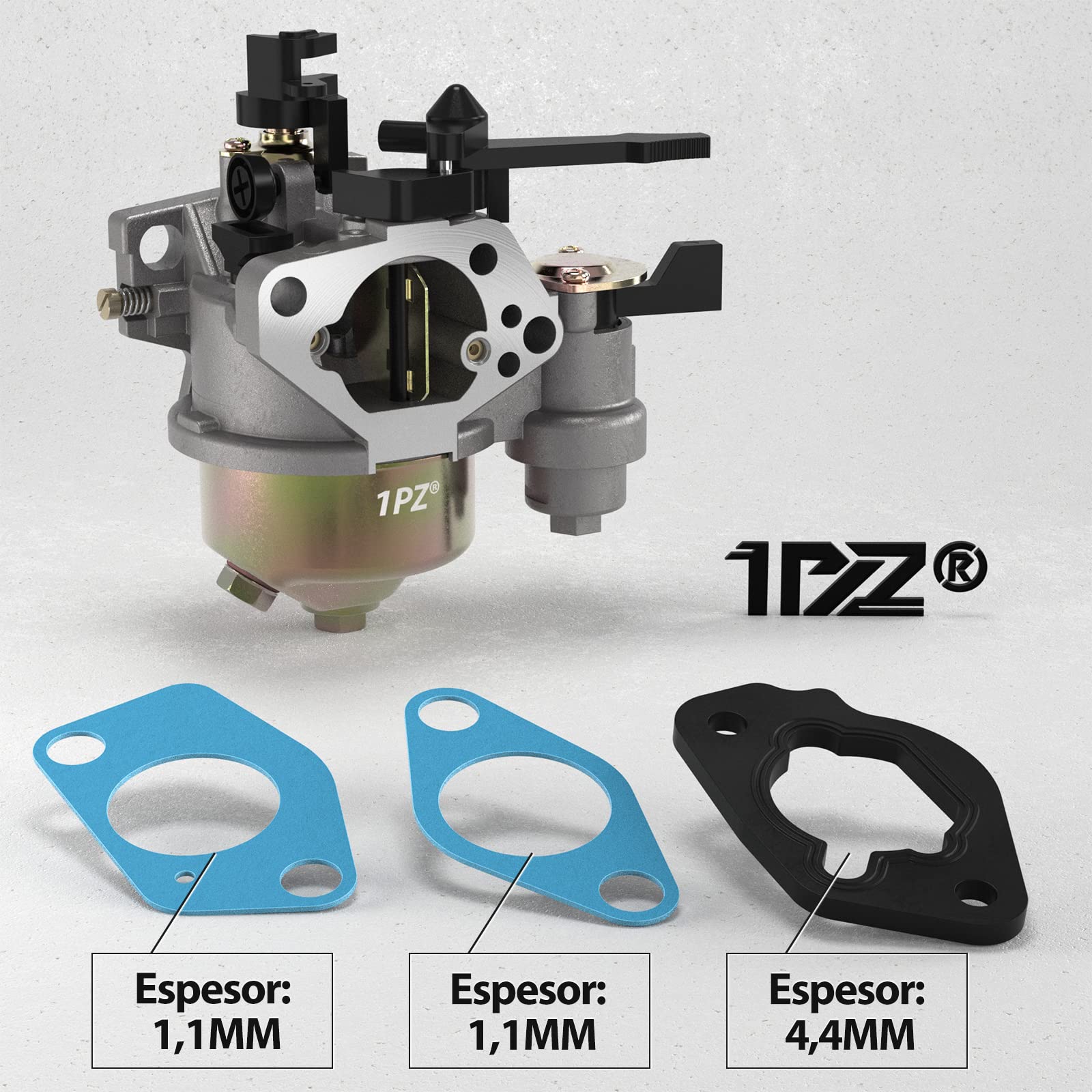 1PZ CA1-G39 Carburador con juntas para motor de generador Honda GX270 GX340 GX390 GX420 11HP 13HP 16HP Harbor Freight Predator 390cc 420cc Cortacésped Go Kart