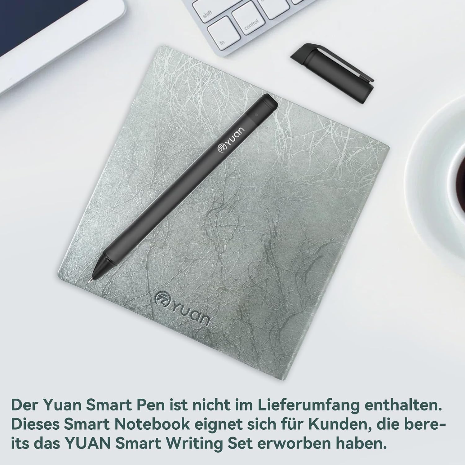 Smart Notebook Digitales Journal Notizbuch Weicher Ledereinband A5 Größe