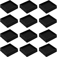 Vista 18 de Copas de goma de 2 x 2, almohadillas antideslizantes para muebles, agarre antideslizante, pies antideslizantes para muebles, protector de suelo