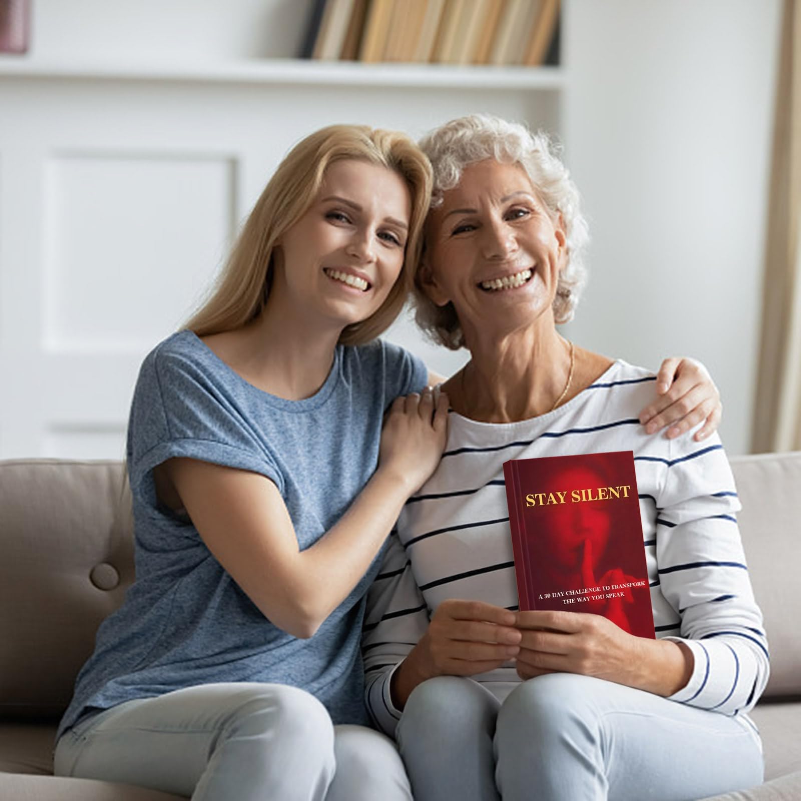 Stay Silent Book, Das Buch „Stay Silent“, Eine 30-Tage-Challenge, um deine Emotionen zu meistern, deine Art zu sprechen zu verändern, mit Weisheit zu kommunizieren friedliche Beziehungen aufzubauen