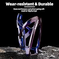 Vista 6 de ROCKBROS Soporte para Botella de Agua para Bicicleta Ultraligero, Jaulas para Botellas de Bicicleta con Tornillos y Herramienta, Soporte Universal