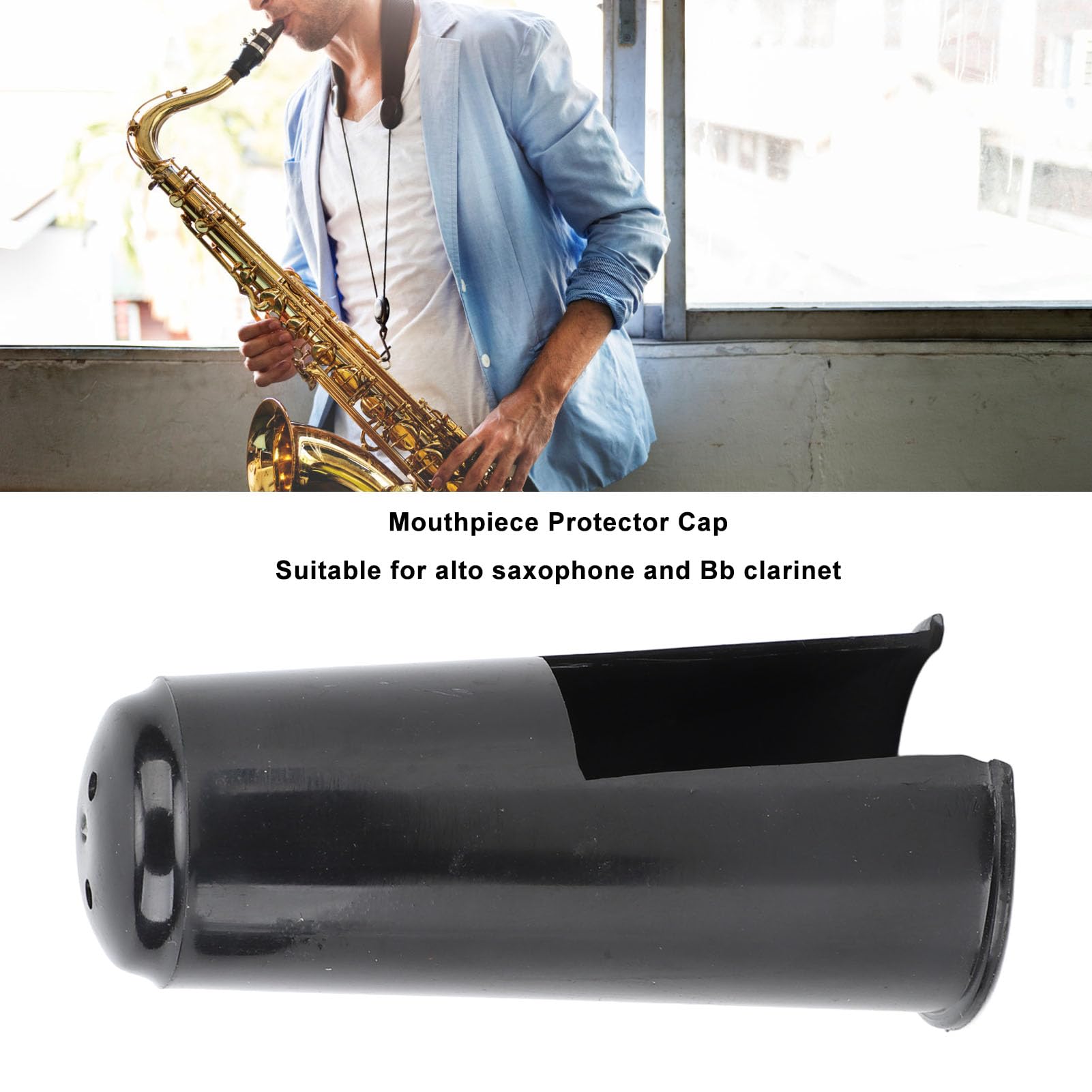 Couvercle D'embout de Clarinette Bb, Saxophone Alto, Protecteur de Tête Pour Instruments de Musique à Vent, Accessoire